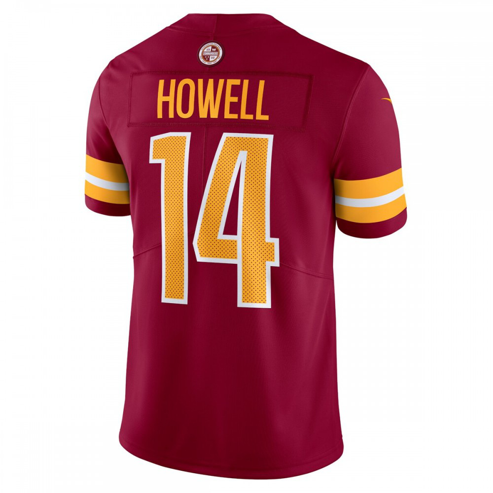 Sam Howell Washington Commanders Nike Vapor Untouchable Limited Jersey - Burgundy-GridironStore